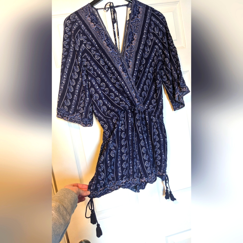 Paisley romper